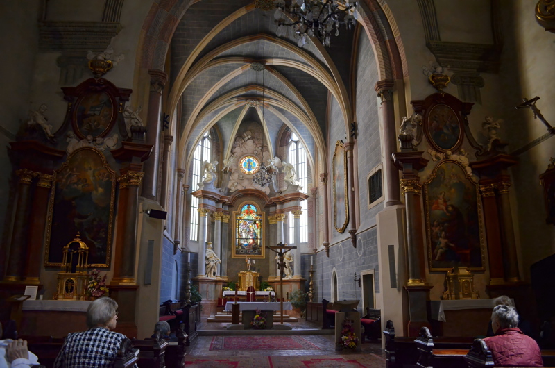 Interior of the Franciscan Church in Bratislava 1